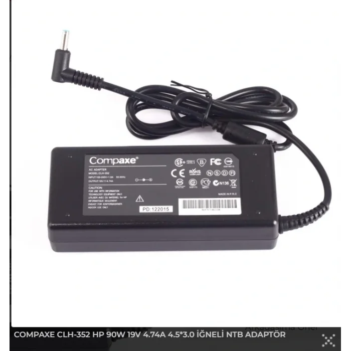 COMPAXE CLH-352 19V 4.74A (4.5x3.0) Hp Notebook Adaptörü
