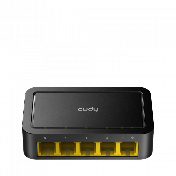CUDY FS105D 5 port Mbit Desktop Yönetilemez Plastik Kasa Switch