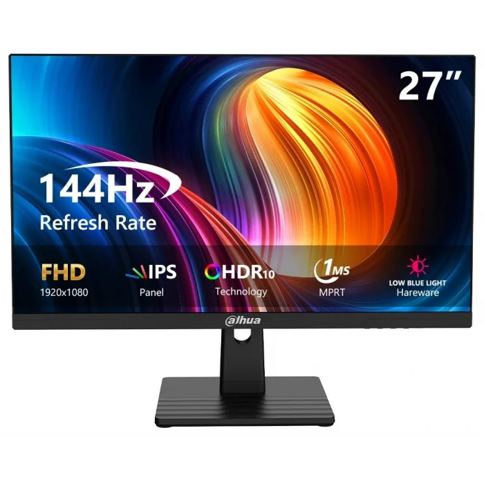 DAHUA LM27-B221B 27 LED IPS 1ms 144Hz 1920x1080 FullHD HDMI DP (VESA) Siyah Monitör