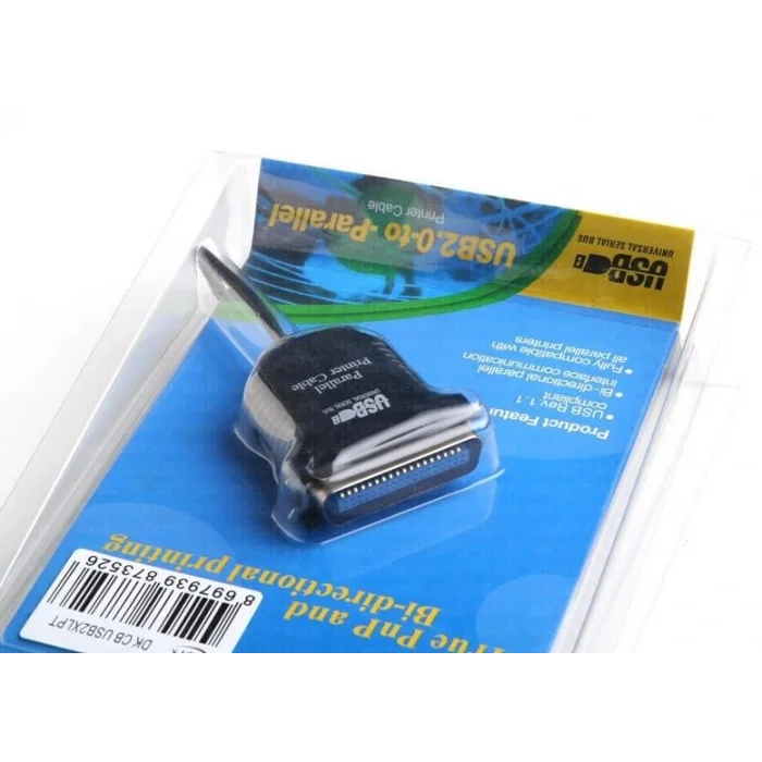 DARK DK-CB-USB2XLPT 1.5 Mt Usb To LPT Yazıcı Kablosu