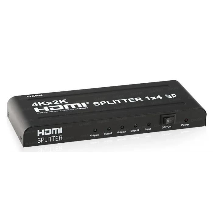 DARK DK-HD-SP4X1 4 Port 4K*1K HDMI Splitter (Çoklayıcı)
