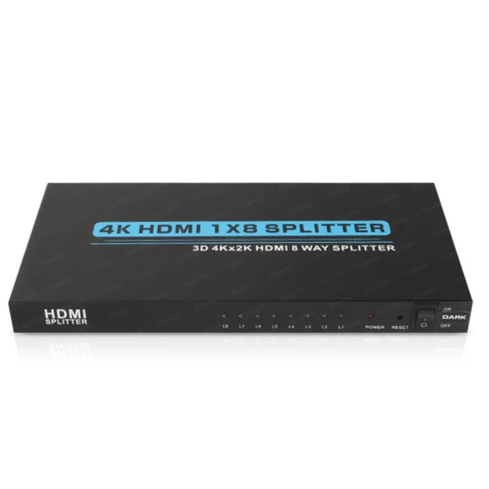 DARK DK-HD-SP8X1 Full HD 8 Çıkışlı HDMI Splitter (Çoklayıcı)