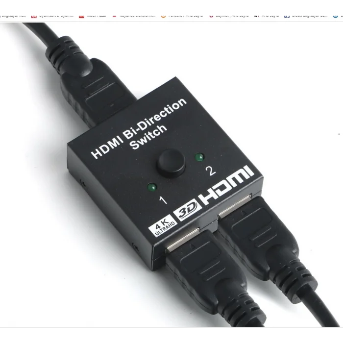 DARK DK-HD-SW201 4K 2 Yönlü HDMI Splitter (Çoklayıcı)