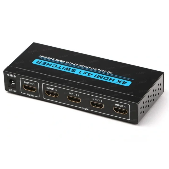 DARK DK-HD-SW4X1K HDMI Switch 4 Giriş 1 Çıkışlı