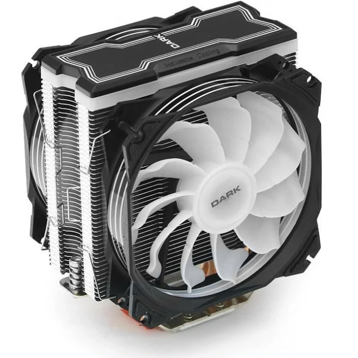 DARK DKCCX129 AM4/1150/1156/775 120 mm RGB LED Fanlı Kule Tipi İşlemci Soğutucu