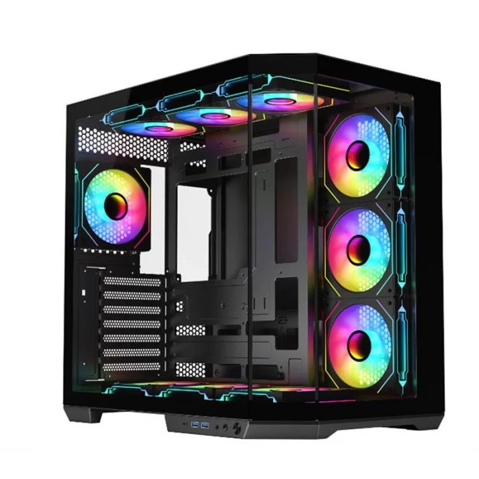 DARK DKCHGRPRO GUARDIAN PRO Powersız Siyah Tempered Glass Mid Tower ATX Kasa