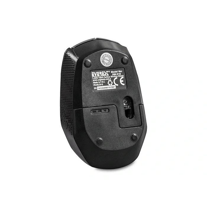 EVEREST KM-218 USB Kablosuz 2.4Ghz Gri Kumaş Yüzey Mouse