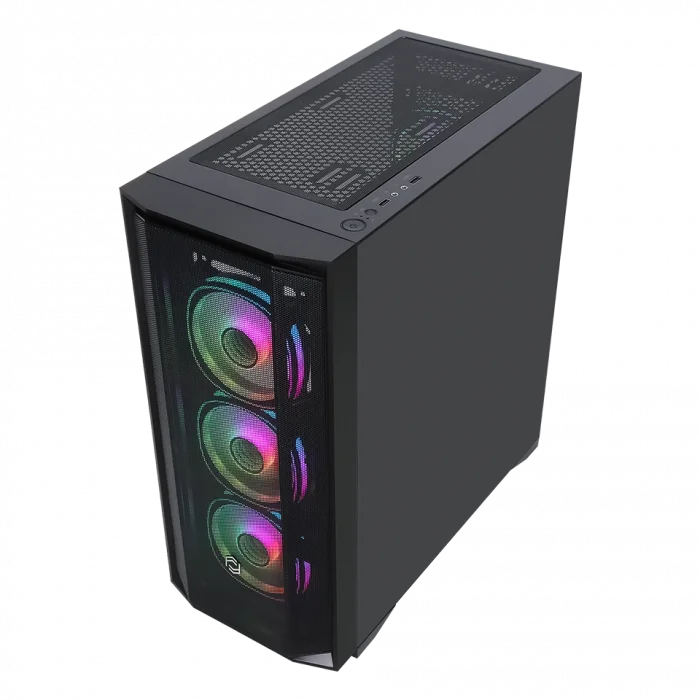 FRISBY CX-500 750W 80+ Bronze Siyah Mesh ARGB Ring Fanlı Mid Tower ATX Kasa