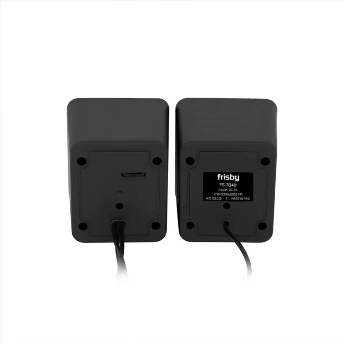 FRISBY FS-334U-B 2.0 2x3W Siyah Mini Hoparlör