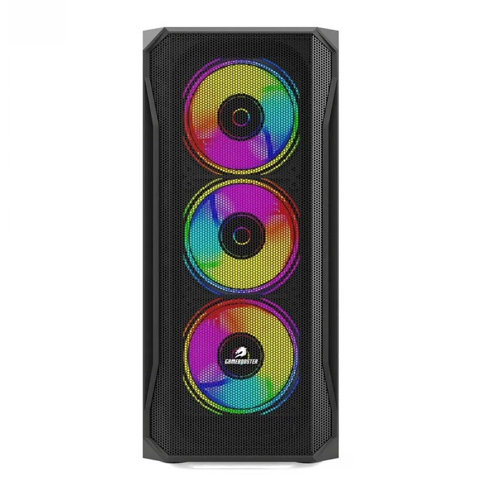 GAMEBOOSTER GB-T005MB Powersız Siyah Mesh Panel Mid Tower ATX Kasa