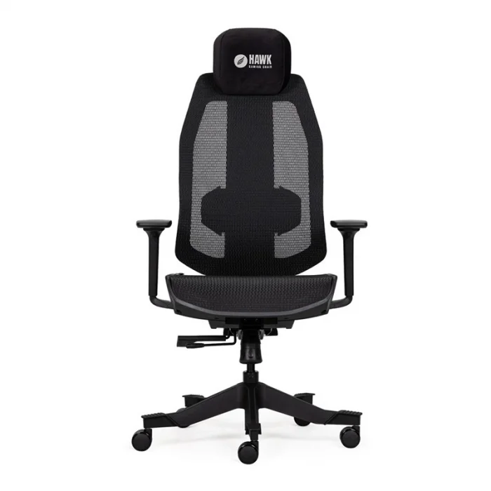 HAWK GAMING CHAIR NOVA FİLELİ SİYAH OYUNCU KOLTUĞU