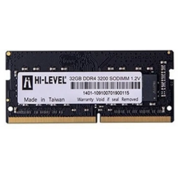HI-LEVEL HLV-SOPC25600D4/32G 32GB DDR4 3200Mhz Notebook Bellek