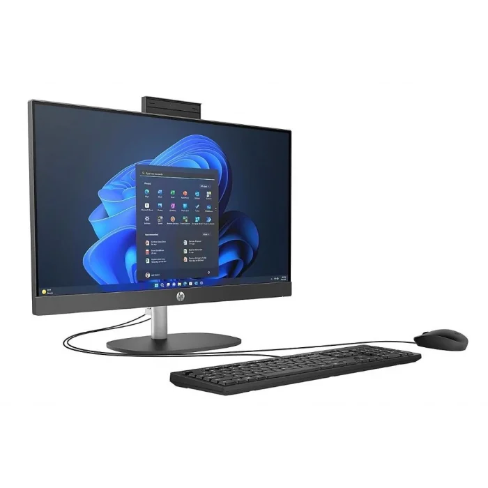 HP ProOne 240 G10 D21FRET Ultra 7-155U 8GB 512GB SSD O/B Iris Xe 23.8 Siyah DOS All in One PC