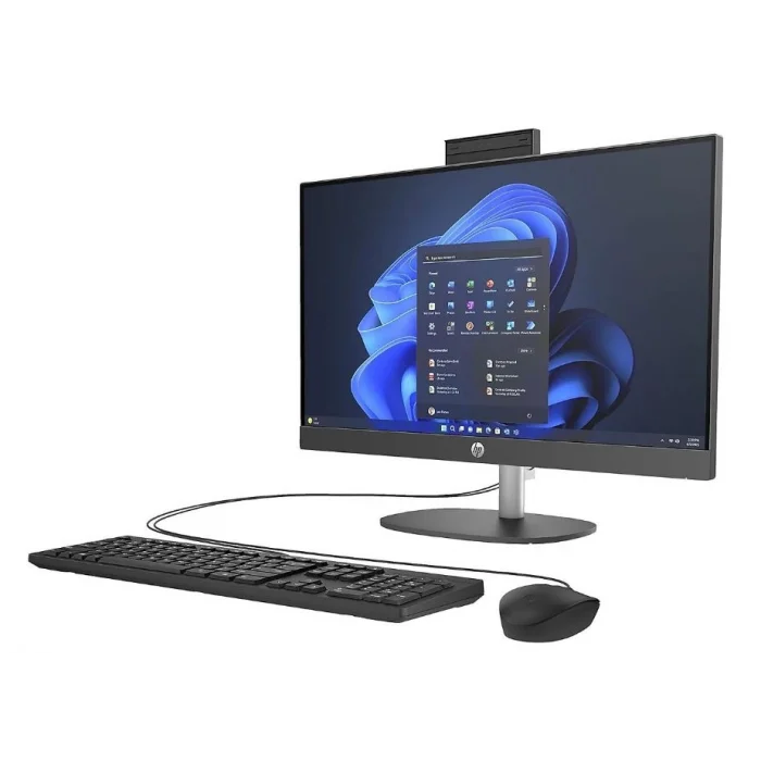 HP ProOne 240 G10 D21FRET Ultra 7-155U 8GB 512GB SSD O/B Iris Xe 23.8 Siyah DOS All in One PC