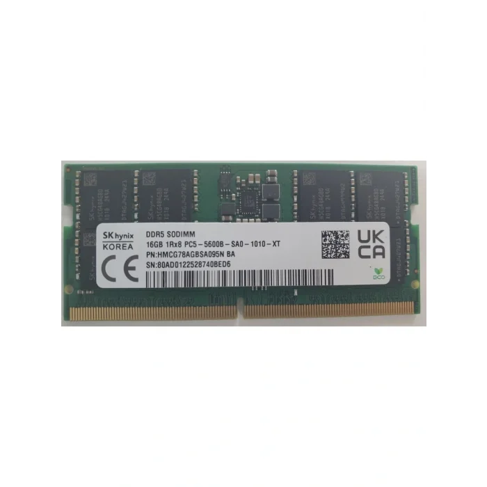 HYNIX 16GB (Tek Parça) DDR5 5600MHz Notebook Bellek