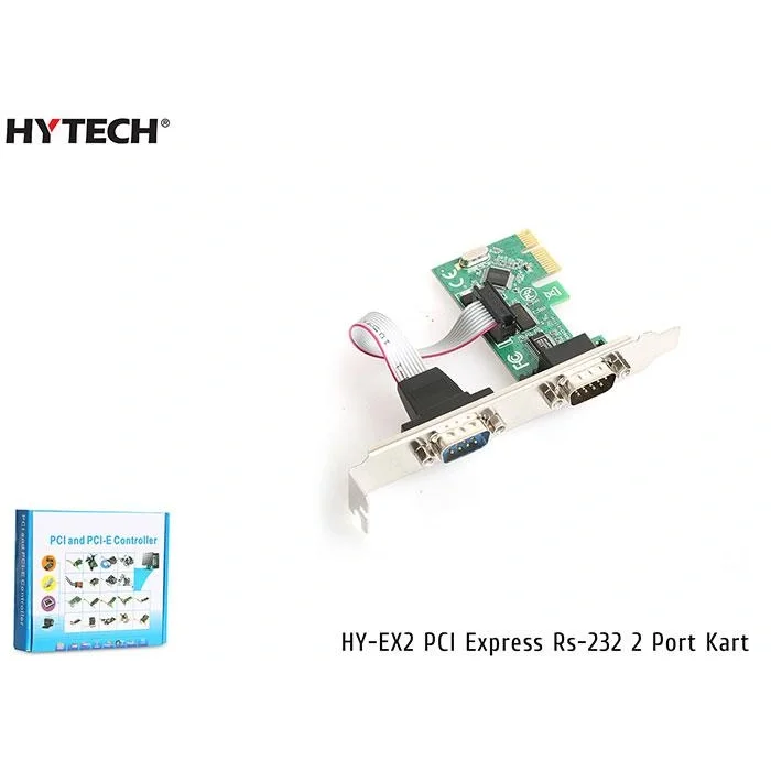 HYTECH HY-EX2 2 adet RS-232 Port PCI Express