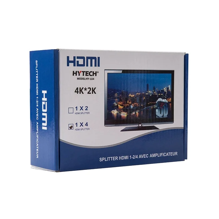 HYTECH HY-LU4 4 Port 4K*2K HDMI Splitter (Çoklayıcı)