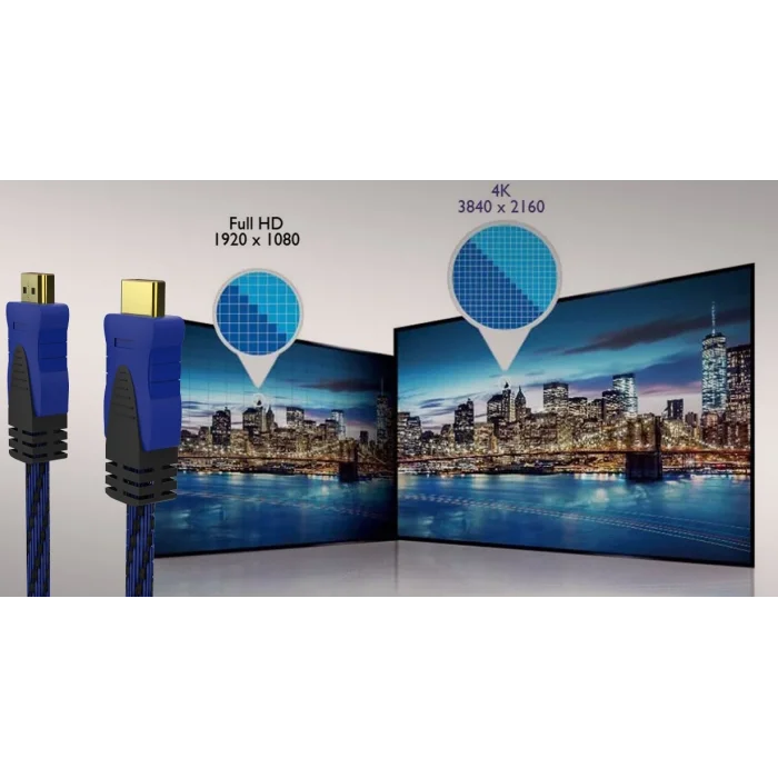 INCA IHK-03T 3 Mt 2.0V 4K& 2K & FULL HD HDMI Kablo