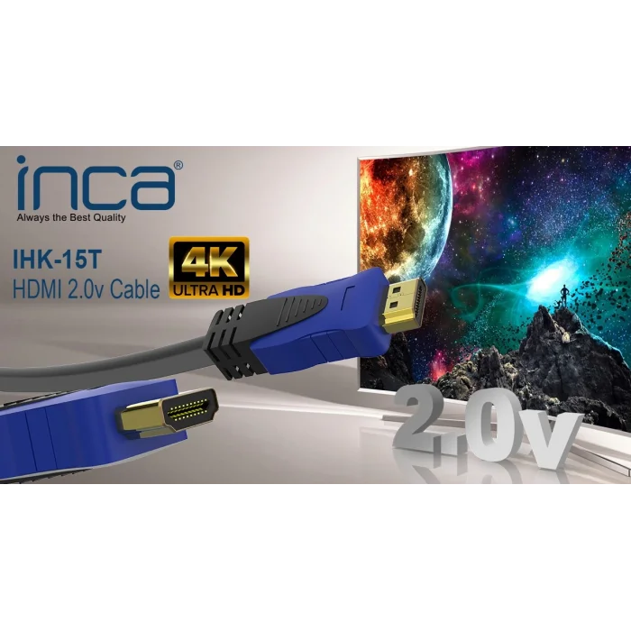 INCA IHK-15T 15 Mt 2.0V 4K& 2K & FULL HD HDMI Kablo