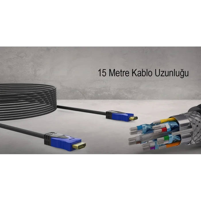 INCA IHK-15T 15 Mt 2.0V 4K& 2K & FULL HD HDMI Kablo