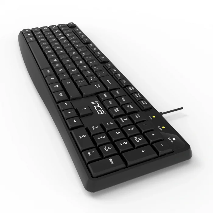 INCA IK-275QU Q Türkçe USB Multimedya Soft Touch Siyah Klavye