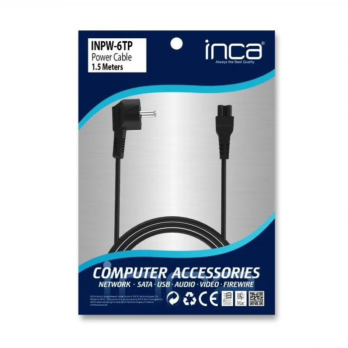 INCA INPW-6TP 1.5 Mt Notebook Power Kablosu