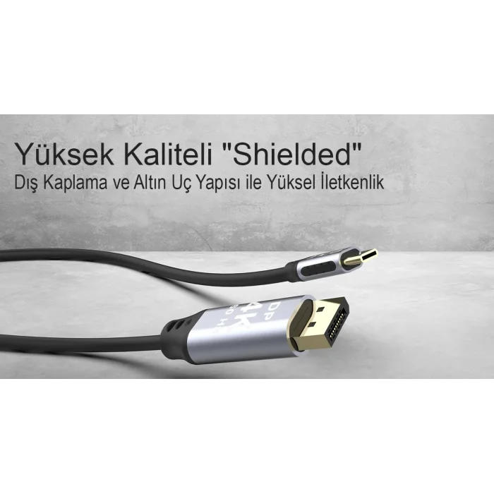 INCA ITCD-02TX 2 Mt TYPE-C TO DİSPLAYPORT Kablo