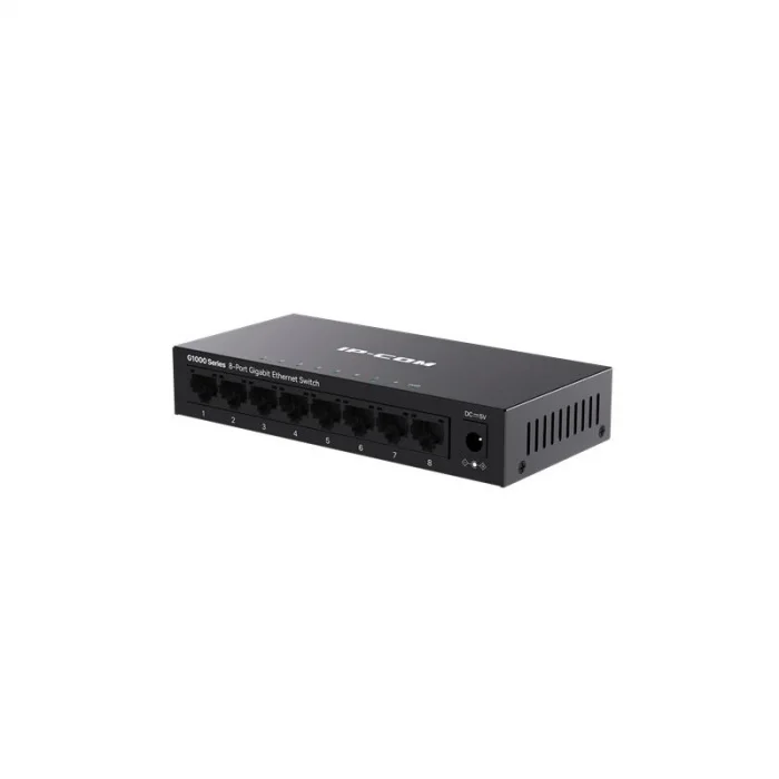 IP-COM G1008M 8 PORT GIGABIT METAL KASA SWITCH