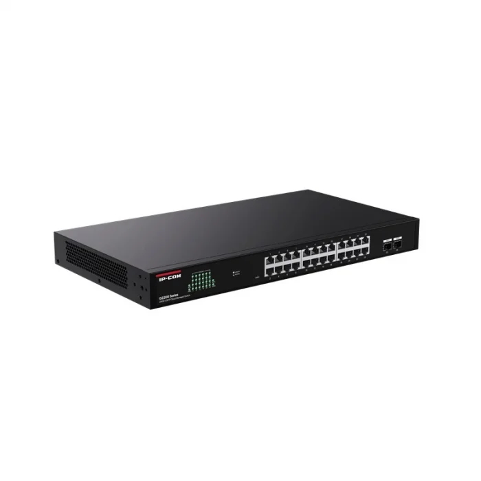 IP-COM G2226F 24 PORT GIGABIT + 2XSFP UPLINK CLOUD YÖNETİLEBİLİR RACKMOUNT SWITCH