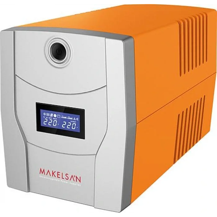 MAKELSAN LION 2200 VA (2x12V 9AH Akü) Line Interactive 4/8 Dk. UPS