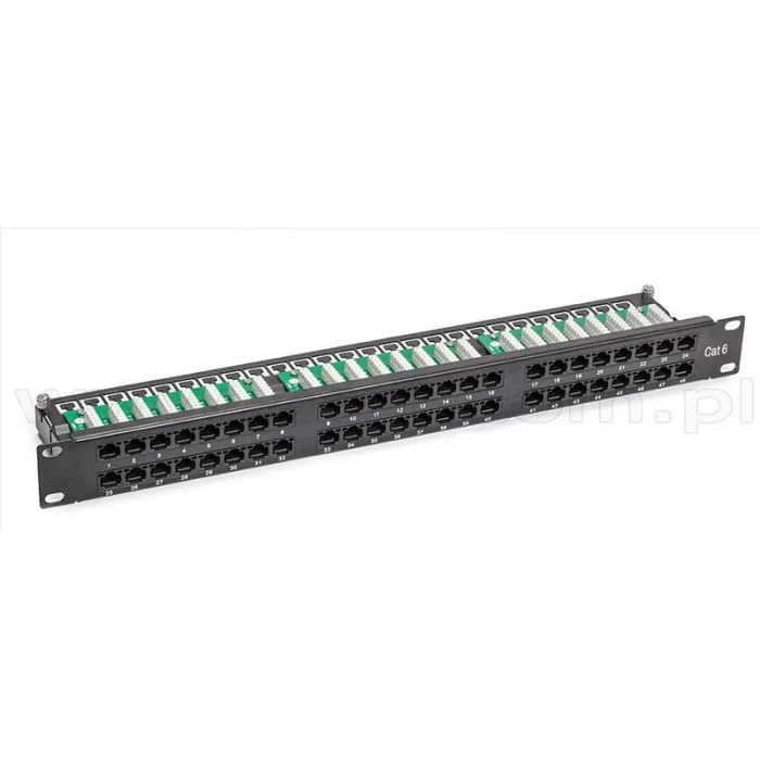 ODS 10C-SB1U50PCAT3-RL1A 50 Port CAT3 ISDN ( Telefon için) Patch Panel