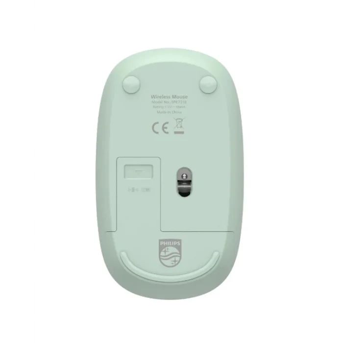 PHILIPS SPK7318E Nano Alıcılı Kablosuz 1200dpi Yeşil Mouse