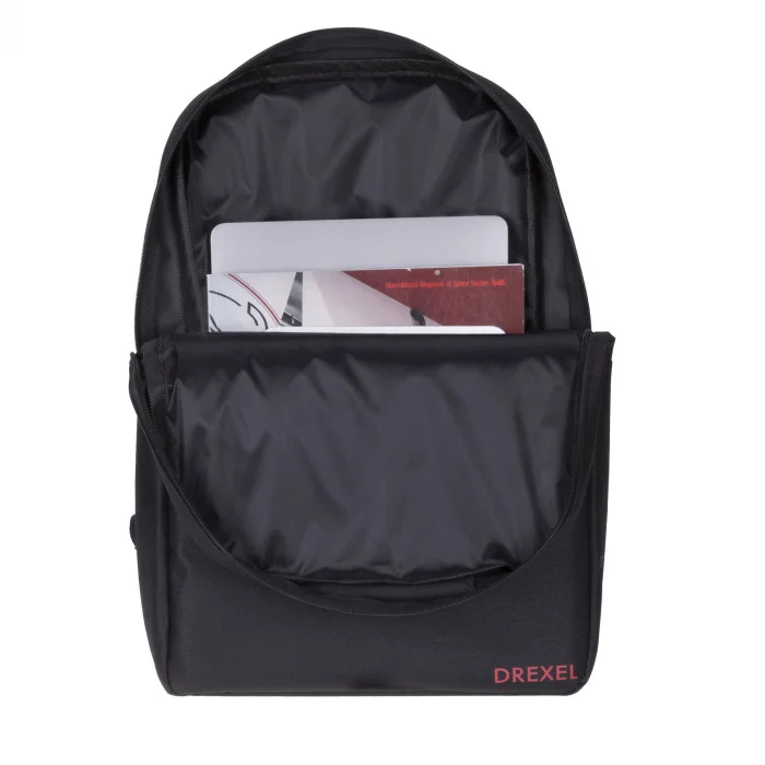 PLM Drexel 8900 15.6 Siyah DİKEY FERMUARLI Notebook Sırt Çantası