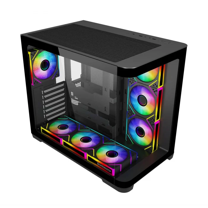 POWER BOOST JBST-GBG2852B-850W 850W 80+ Bronze Siyah (Curved) Mid Tower ATX Kasa