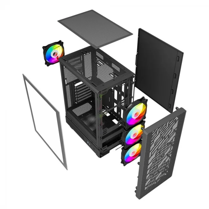 POWER BOOST JBST-PBA700B 750W 80+ Bronze Siyah Mid Tower ATX Kasa