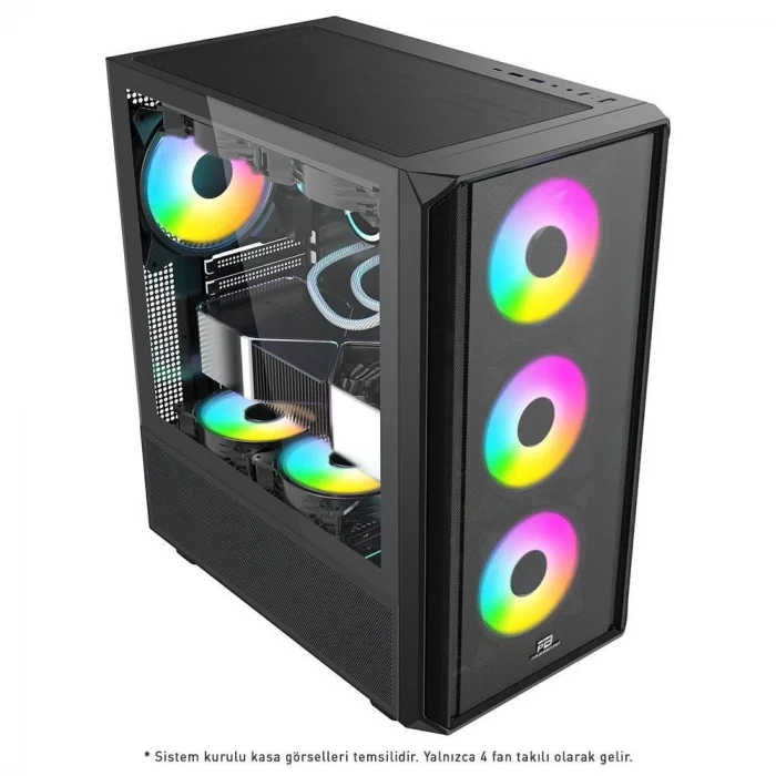 POWER BOOST JBST-PBP3602BB 850W 80+ Bronze Siyah Mid Tower ATX Kasa