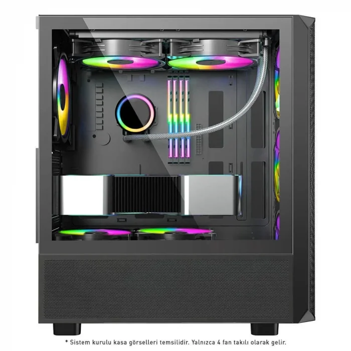 POWER BOOST JBST-PBP3602BB 850W 80+ Bronze Siyah Mid Tower ATX Kasa