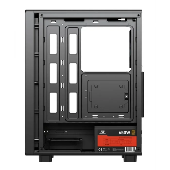 POWER BOOST PB-A5065B 600W 80+ Bronze Siyah Mesh Panel Mid Tower ATX Kasa