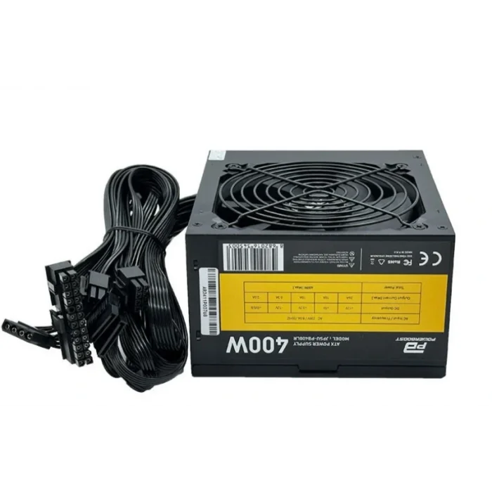 POWER BOOST PB400LR 400W Siyah Power Supply ATX PSU (Retail Box)