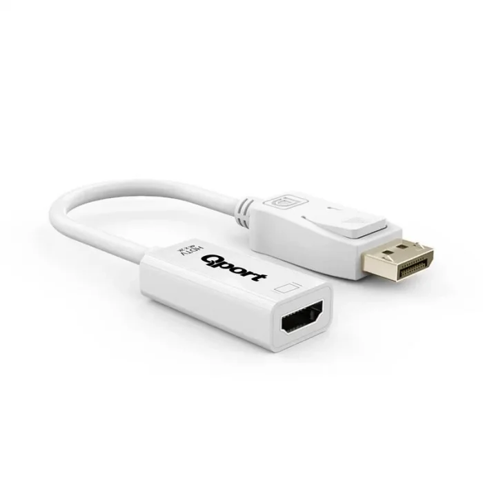 QPORT Q-DP-HDB DISPLAY PORT TO HDMI 4K ÇEVİRİCİ