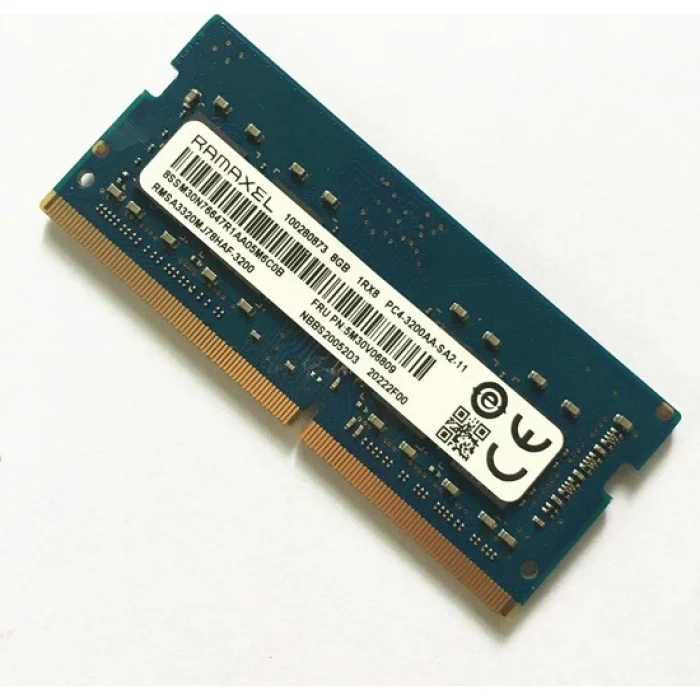 RAMAXEL PC4-3200AA-SA211 8GB DDR4 3200Mhz Notebook Bellek (Lenovo NB)