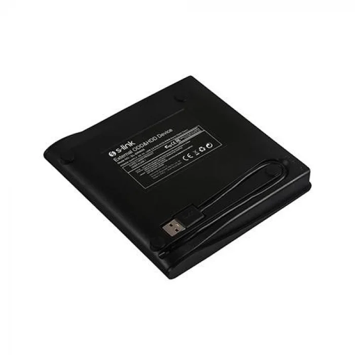 S-LINK SL-DRW06 USB 3.0 Harici Siyah Slim DVD-RW