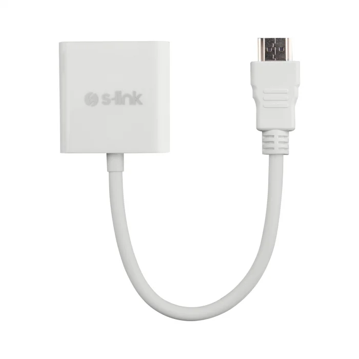 S-LINK SL-HVS13 HDMI to VGA + Audio Micro Usb Çevirici Adaptör