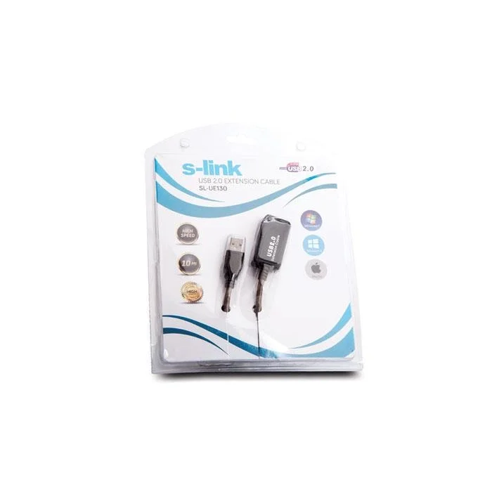 S-LINK SL-UE130 10 Mt USB 2.0 USB Uzatma Kablosu