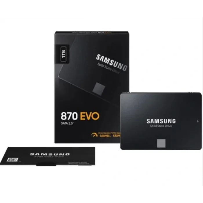 SAMSUNG MZ-77E1T0BW 870 EVO 2.5 1TB (560/530MB/s) SATA SSD Disk