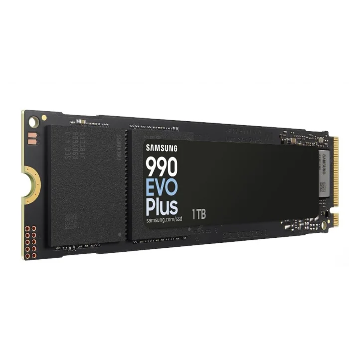 SAMSUNG MZ-V9S1T0BW 990 EVO PLUS M.2 1TB (7150/6300MB/s) PCIe + NVMe SSD Disk (22x80MM)