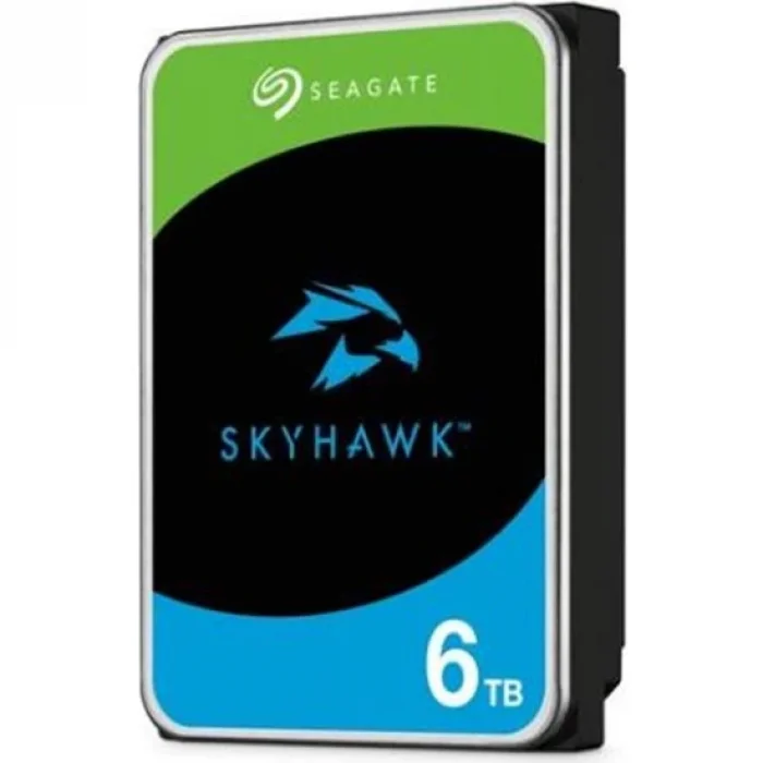 SEAGATE ST6000VX009 SKYHAWK 3.5 6TB 256mb SATA 7/24 Harddisk