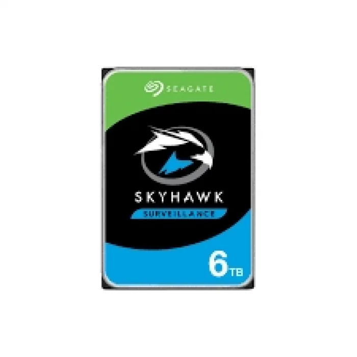 SEAGATE ST6000VX009 SKYHAWK 3.5 6TB 256mb SATA (TR Seagate Garantili) 7/24 Harddisk