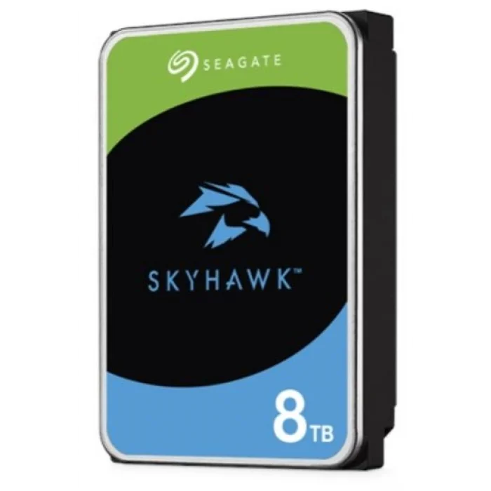 SEAGATE ST8000VX010 SKYHAWK 3.5 8TB 5400rpm 256mb SATA 7/24 Harddisk