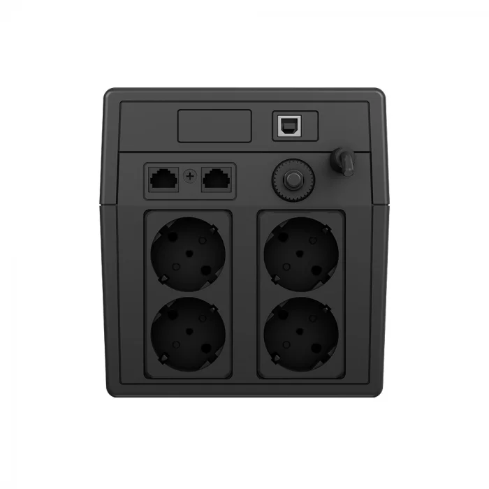 TESCOM LEO 1000VA (2x12V 7AH Akü) Line Interactive 5/10 dk UPS